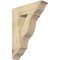 Ekena Millwork Funston Traditional Rough Sawn Bracket, Douglas Fir, 6"W x 24"D x 32"H BKT06X24X32FST01RDF - alternate 1